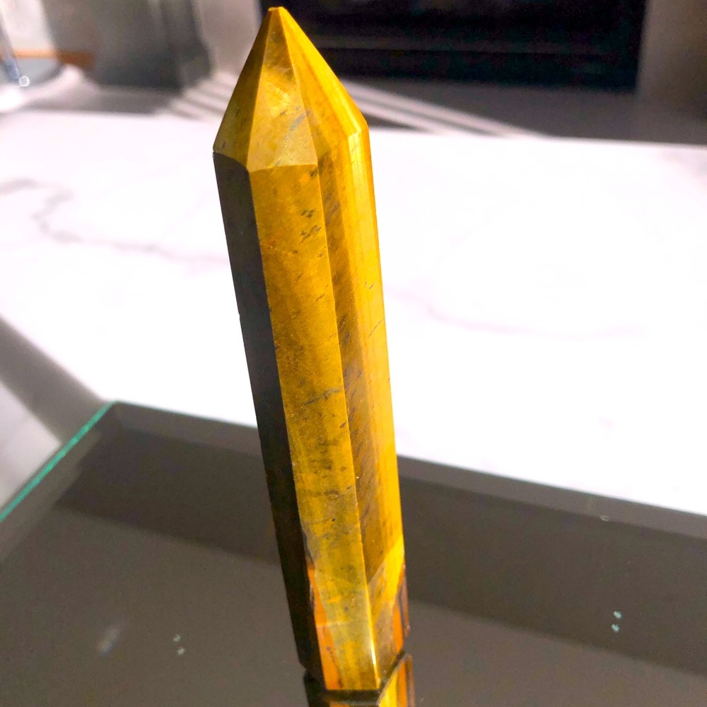 Tigers Eye Tower Crystal